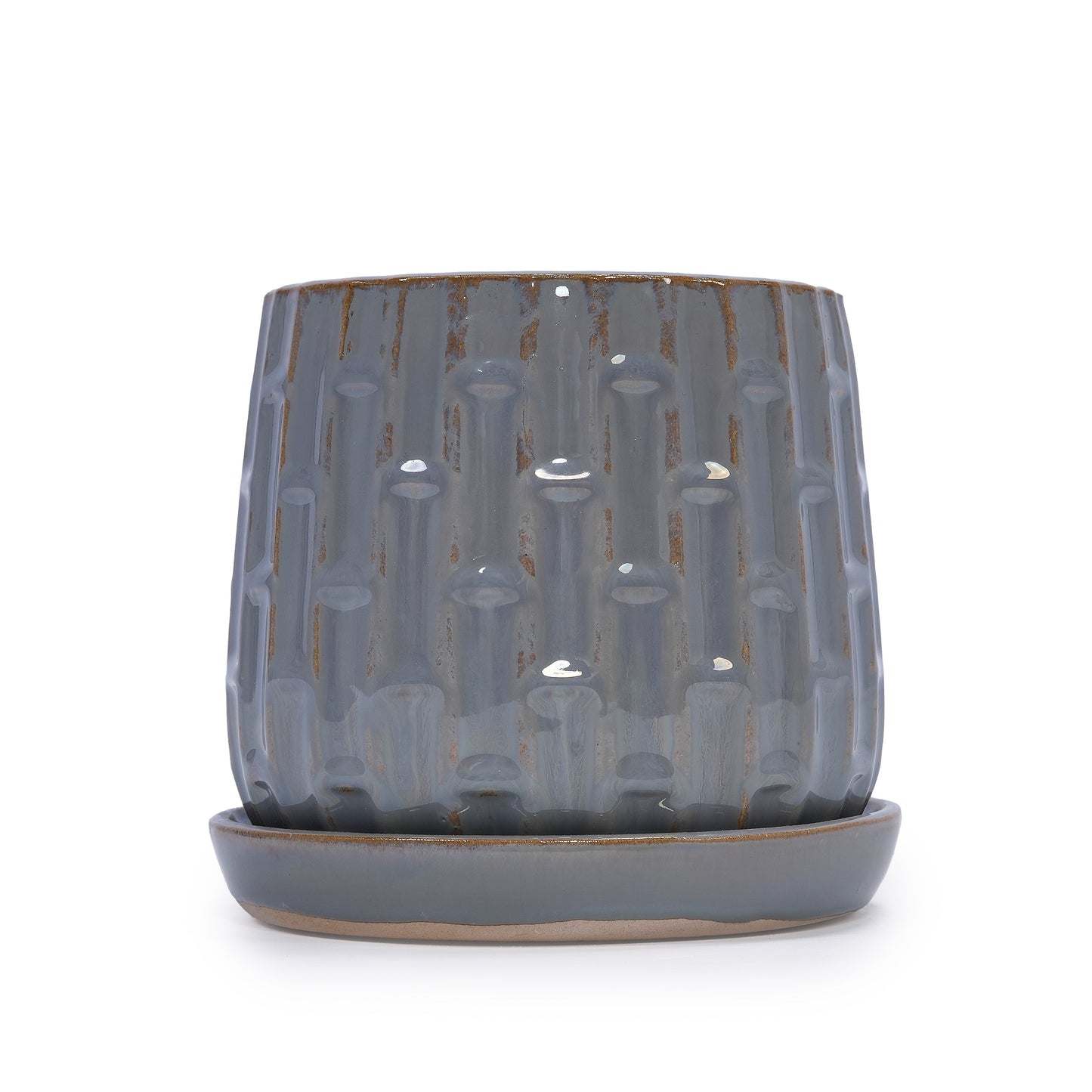 Handmade Ceramic Garden Pot and Planter Set