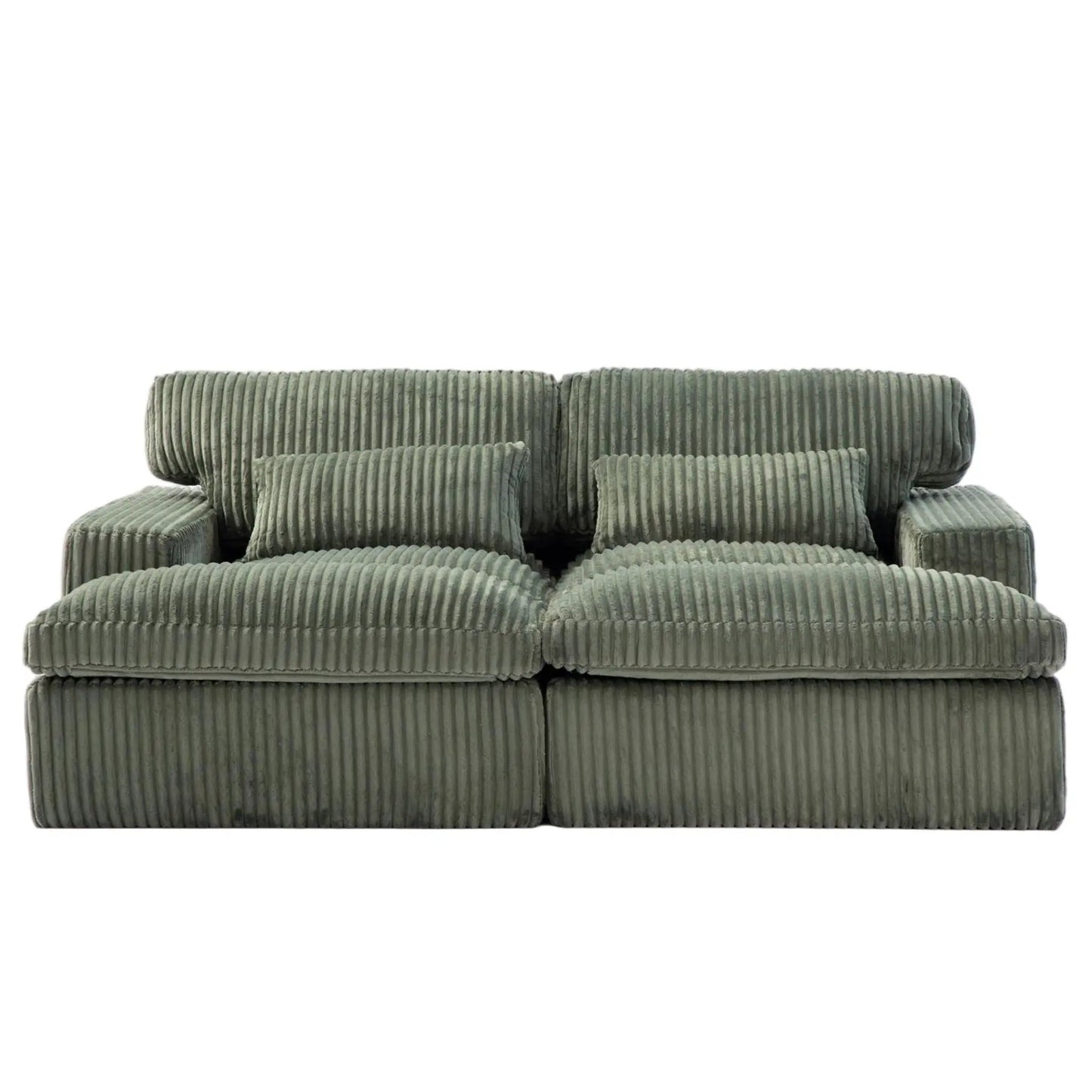 Oversized Double Chaise Lounge Chair Upholstered