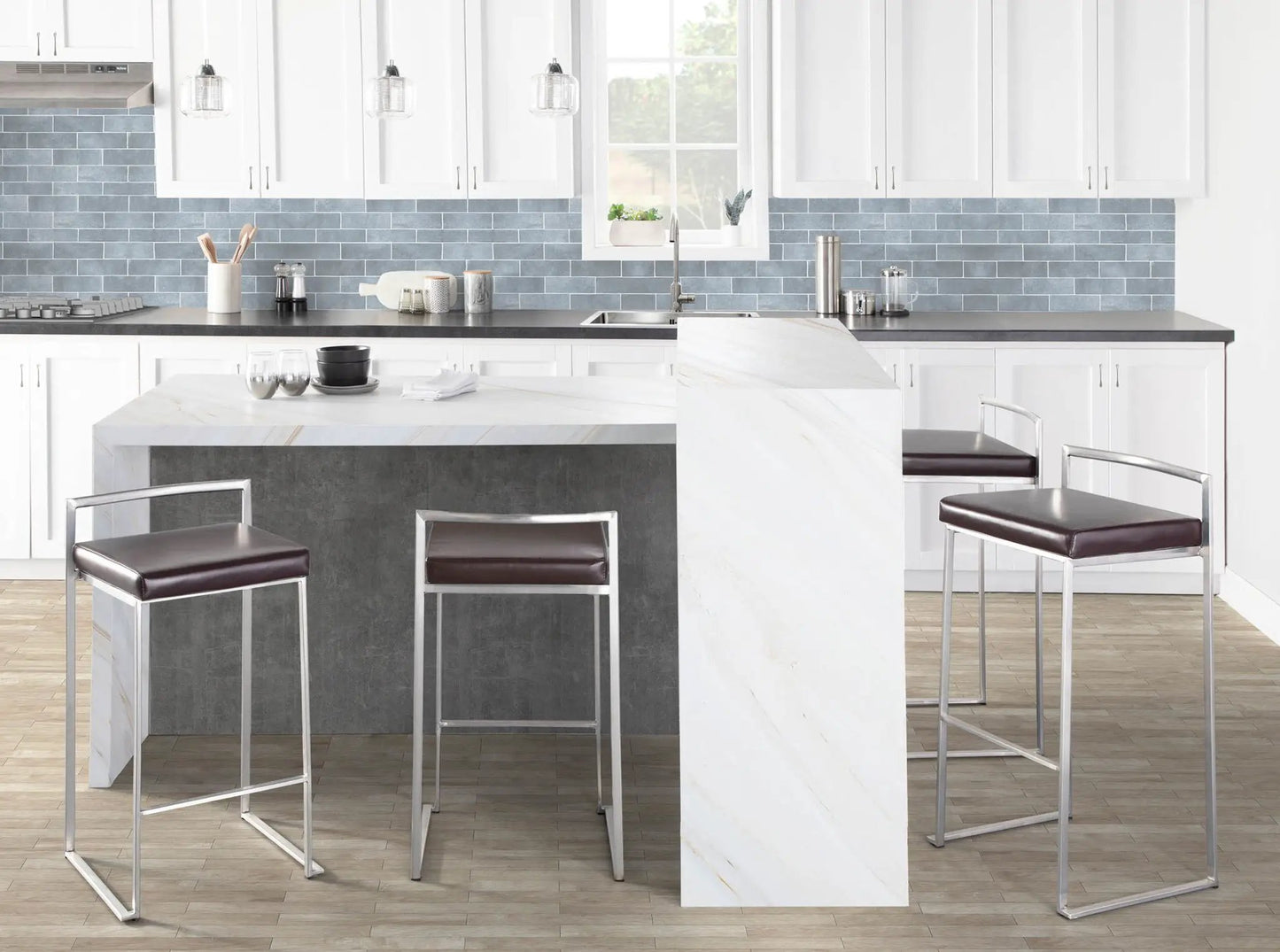 Fuji Contemporary and Stackable Barstool