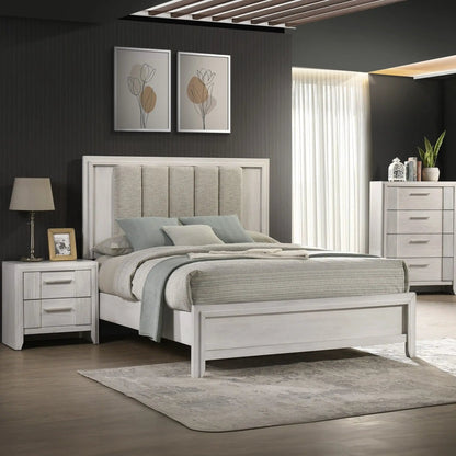 4 Drawer Tall Storage Chest, white, accent chest by Unique Piece Furniture on Tampa Home & Garden Store