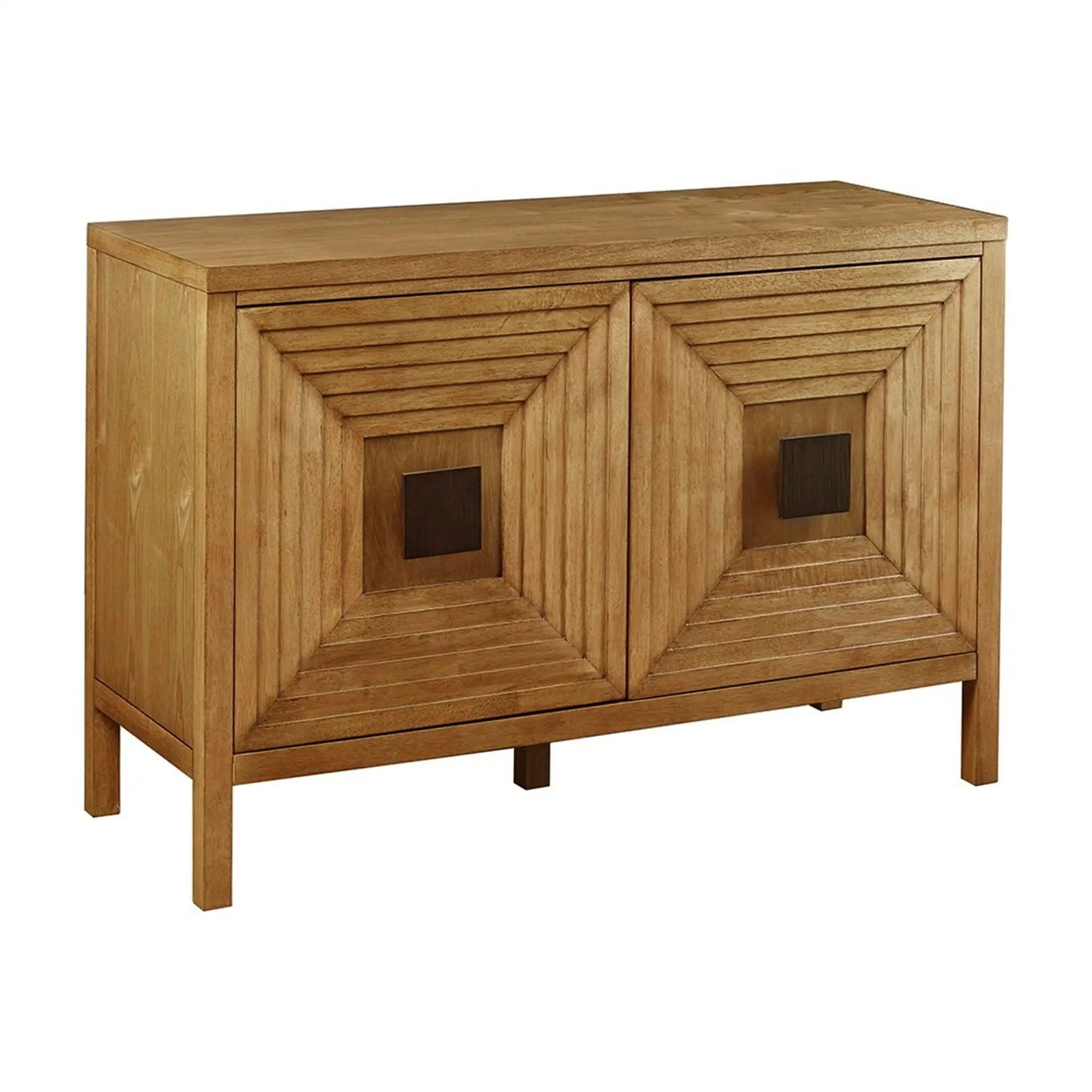 Accent Cabinet with Adjustable Shelves Natural