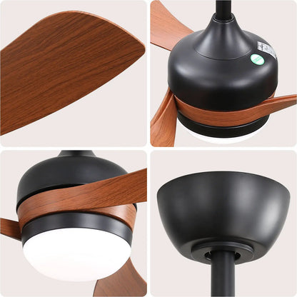 Ceiling Fan with 3 Blades and Remote Control