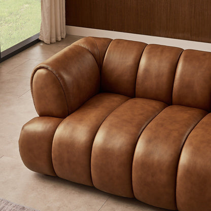 Jasmin Elegant Upholstered Sofa and Solid Wood