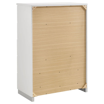 August Queen Panel Bedroom Set and LED Lights