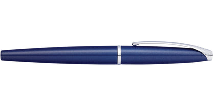 ATX Translucent Blue Lacquer Rollerball Pen by A.T. Cross with silver trim and clip on Tampa Home & Garden Store