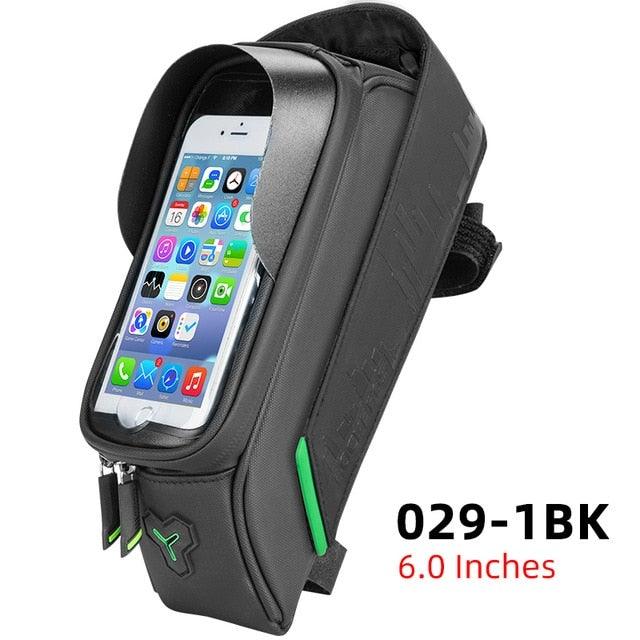 Stevvex Waterproof Touch Screen Front Frame Bag for 6.0 inch phone, black on Tampa Home & Garden Store