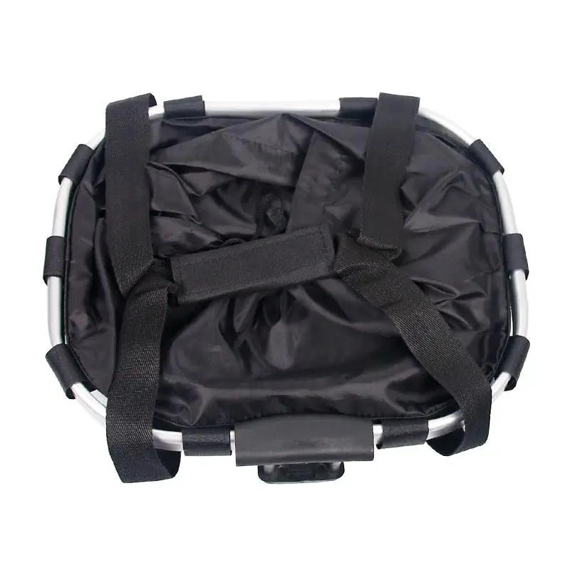 Front Handlebar Bicycle Basket Pet Carrier Bag