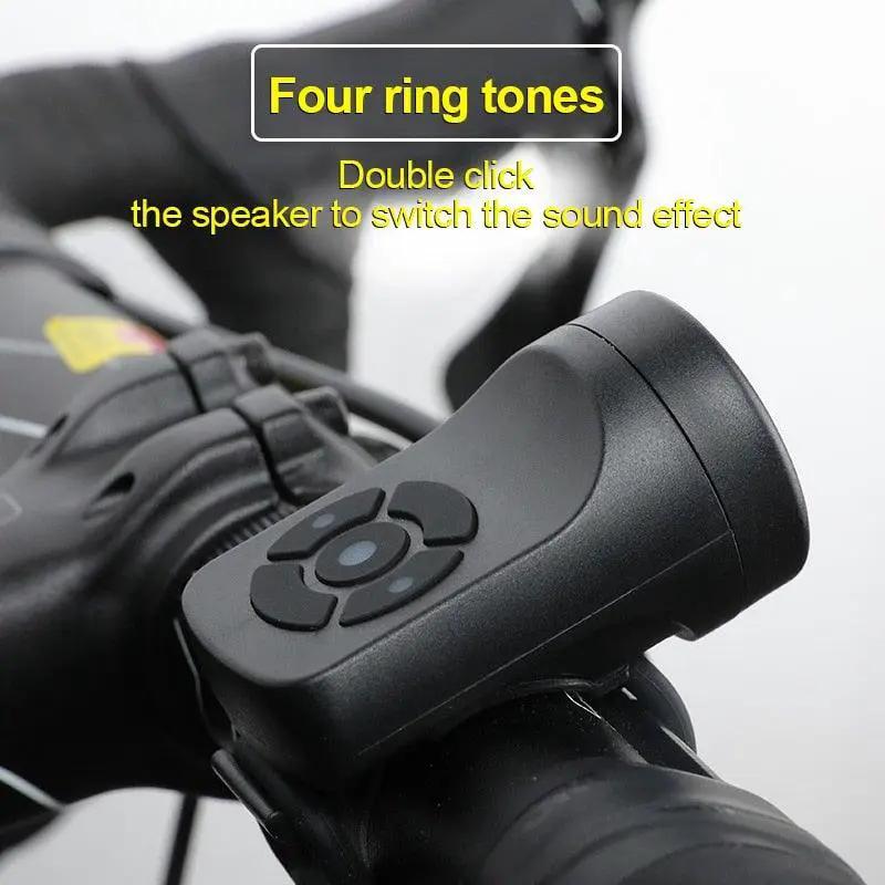 Bicycle USB Rechargeable Horn Bell Loud Alert