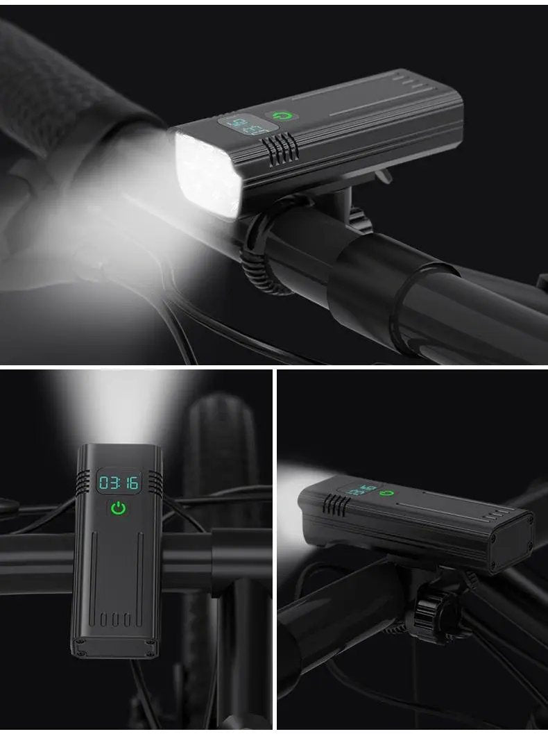 Bicycle Front Light USB Rechargeable Headlamp