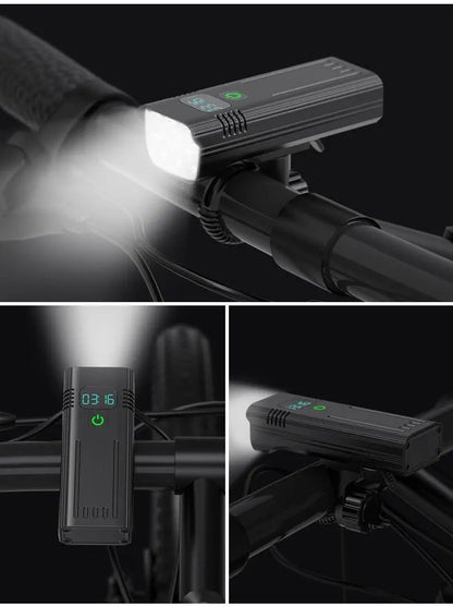 Bicycle Front Light USB Rechargeable Headlamp