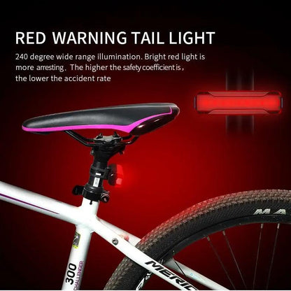Bicycle Front Light USB Rechargeable Headlamp