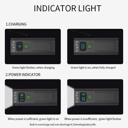 Bicycle Front Light USB Rechargeable Headlamp