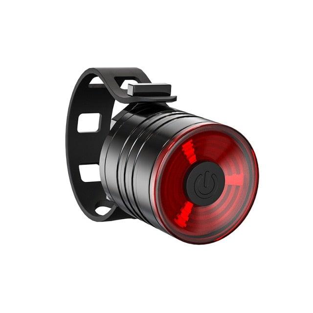 Auto brake sensing tail light by Stevvex for mountain bikes, red LED, bicycle accessory on Tampa Home & Garden Store
