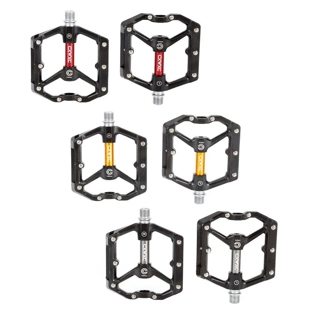 Anti Slip Aluminum Mountain Bike Pedals with Pins