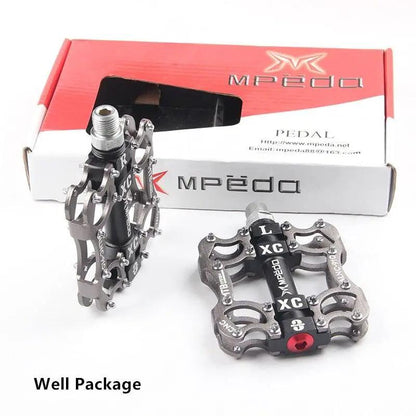 Aluminum Sealed Bearing Flat Bicycle Pedals