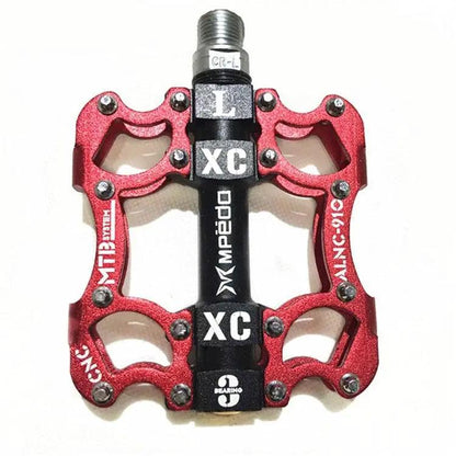 Aluminum Sealed Bearing Flat Bicycle Pedals