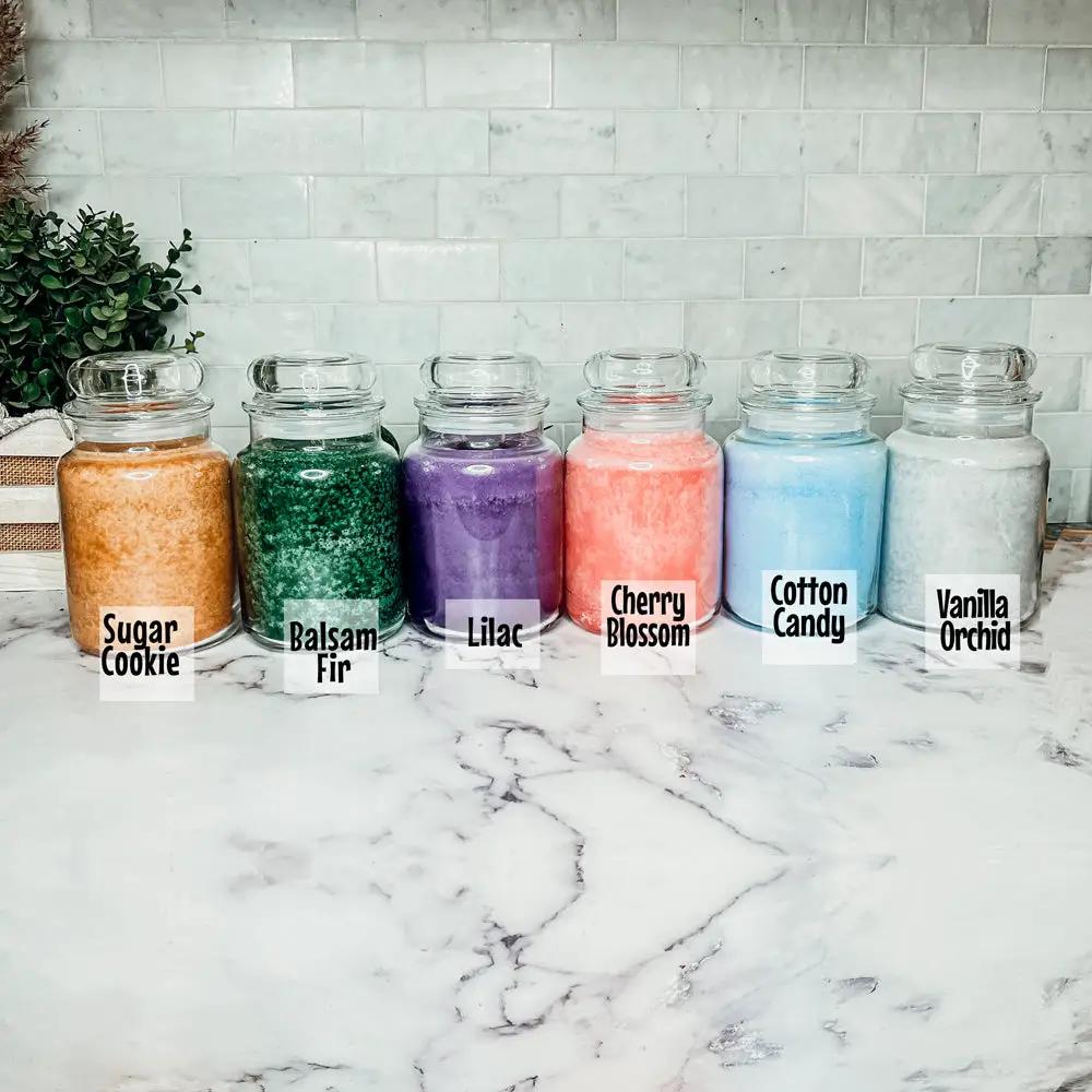 XL Candles 24oz Two Wick In Glass Jars Cozy Space
