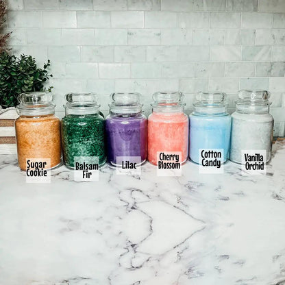 XL Candles 24oz Two Wick In Glass Jars Cozy Space