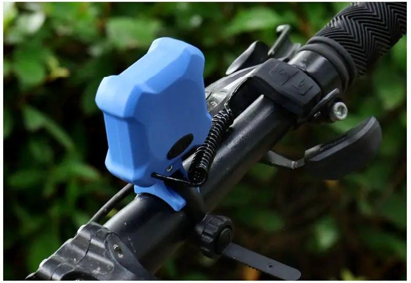 Bike Bell and 4 Lamp Light Set with USB Charging