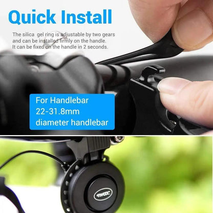 Bike Bell Usb Charging Speaker Mini Electric Horn