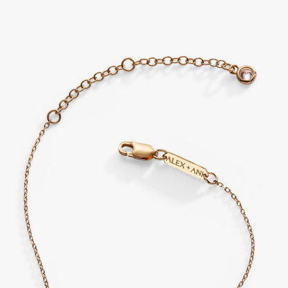 May Birthstone Pendant Necklace rose gold chain with bezel crystal pendant by Alex and Ani on Tampa Home & Garden Store