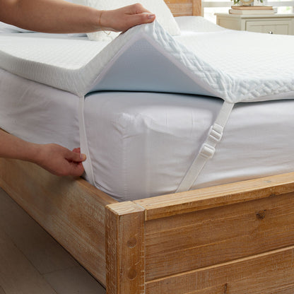 2 Inch Gel Memory Foam Topper and Removable Cover