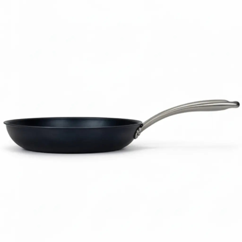 Alva Cookware carbon steel frying pan with stainless steel handle, black finish on Tampa Home & Garden Store