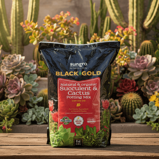 Tierra para cactus y suculentas Black Gold | Tierra para suculentas y cactus