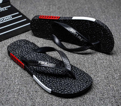 Black and Comfortable Non Slip Pool Slides