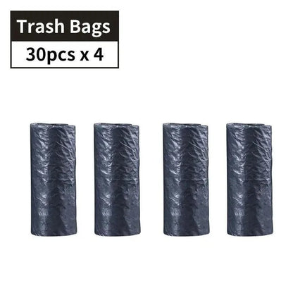 Stevvex black car trash bags, 4 packs of 30pcs each on Tampa Home & Garden Store