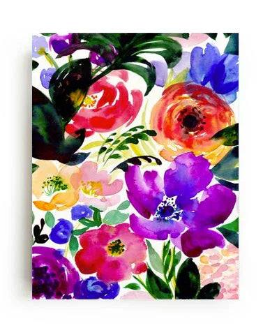 Lámina artística Bloom II – Arte floral de pared con calidad de archivo
