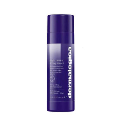 Face serum Dermalogica Phyto-Nature Firming Serum in a purple bottle with Dermalogica branding on label on Tampa Home & Garden Store