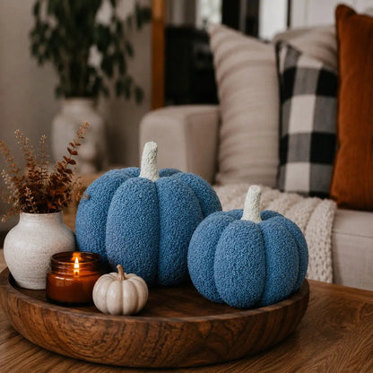 Blair Pumpkin II Plush Pillow for Cozy Decor