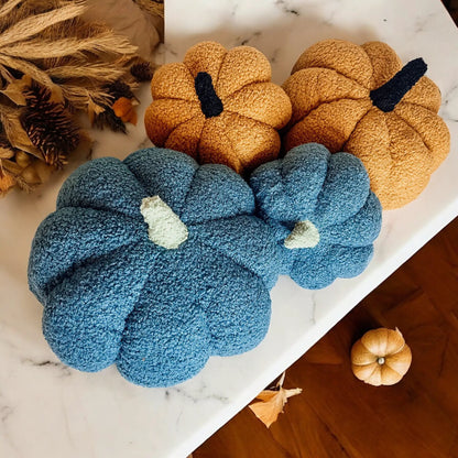 Blair Pumpkin II Plush Pillow for Cozy Decor