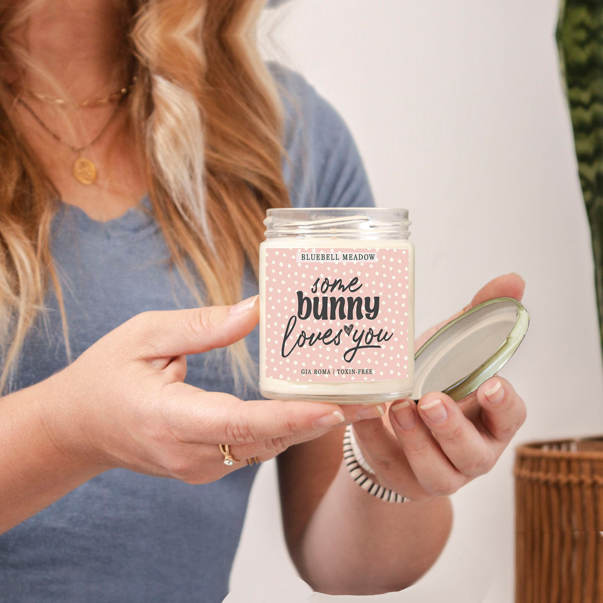 Fresh Serene Bluebell and the Meadow Candle