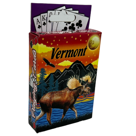 Vermont Moose Sunset Playing Cards - Tampa Home & Garden Store