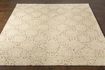 Banksia Area Rug beige with subtle brown speckled pattern by Boutique Rugs clearance on Tampa Home & Garden Store