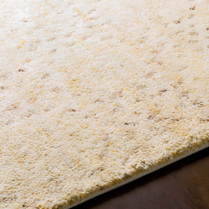Banksia Area Rug by Boutique Rugs in cream beige shag with rolled edge on Tampa Home & Garden Store