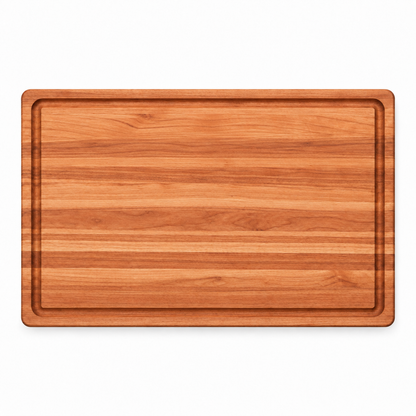 Cutting board 18x12 in, edge grain, Refine Kitchenware board with border groove on Tampa Home & Garden Store