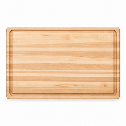 Edge grain cutting board 18x12 inches, natural wood, Refine Kitchenware on Tampa Home & Garden Store
