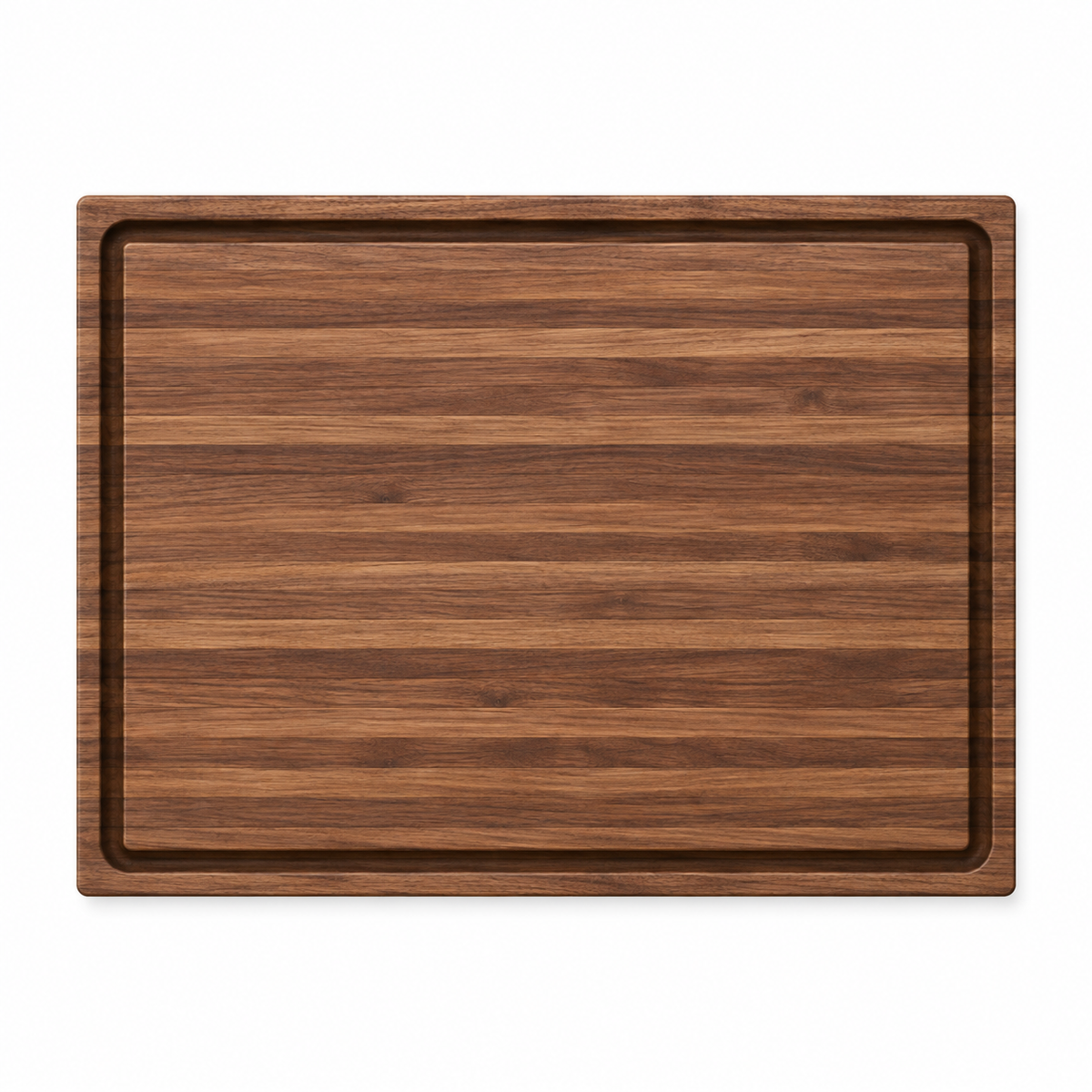 Cutting board 20 x 15 inch edge grain with juice groove in warm wood Refine Kitchenware on Tampa Home & Garden Store