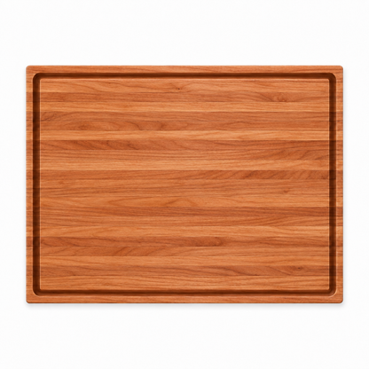 24x18 inch edge grain cutting board by Refine Kitchenware with recessed juice groove on Tampa Home & Garden Store
