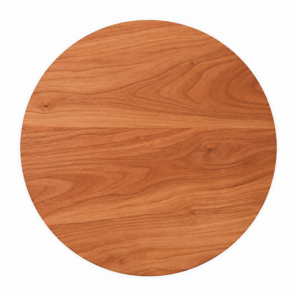 15-inch round wooden cutting board by Refine Kitchenware with warm wood grain on Tampa Home & Garden Store