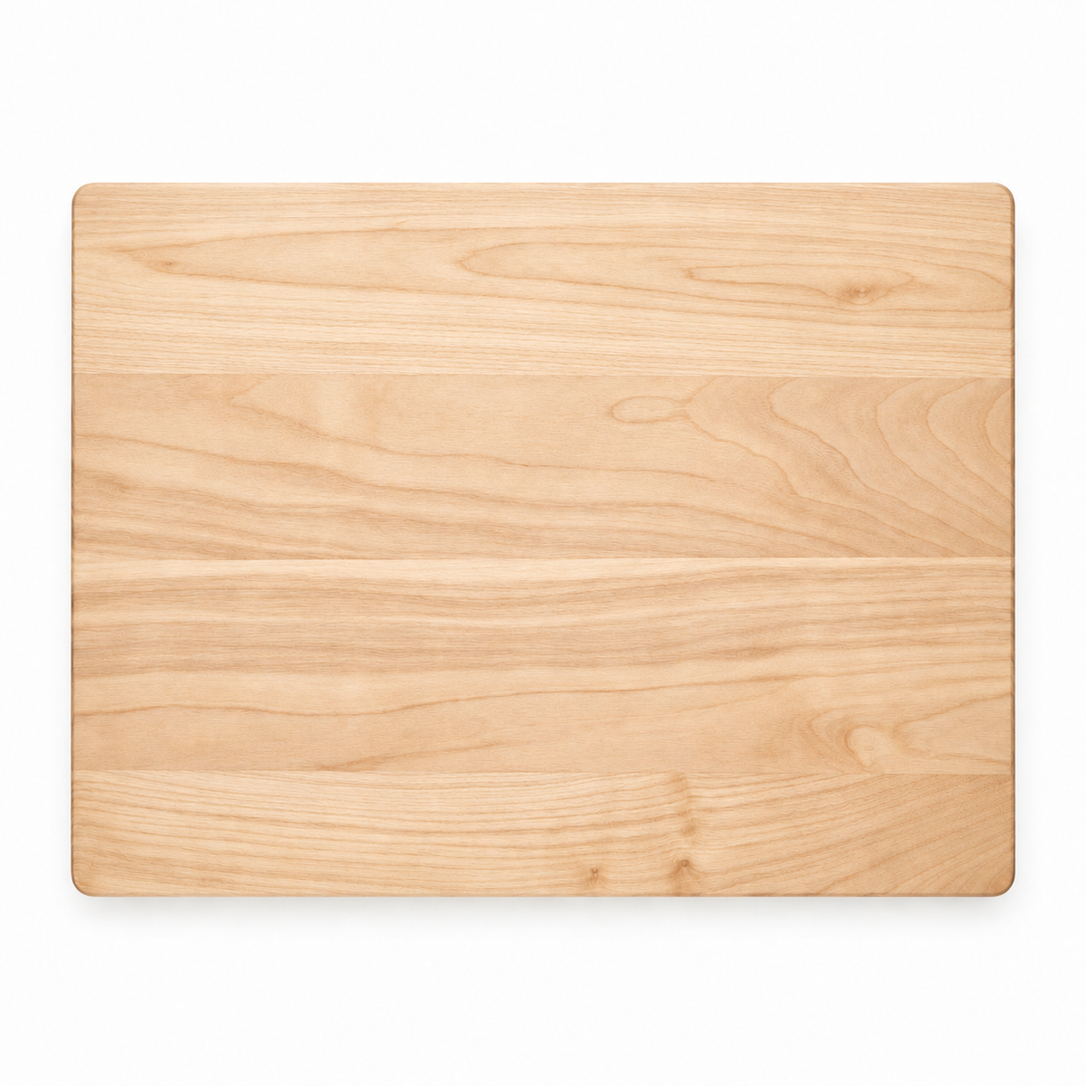 24×18 in Thick Flat Grain Cutting Board, natural light wood by Refine Kitchenware on Tampa Home & Garden Store