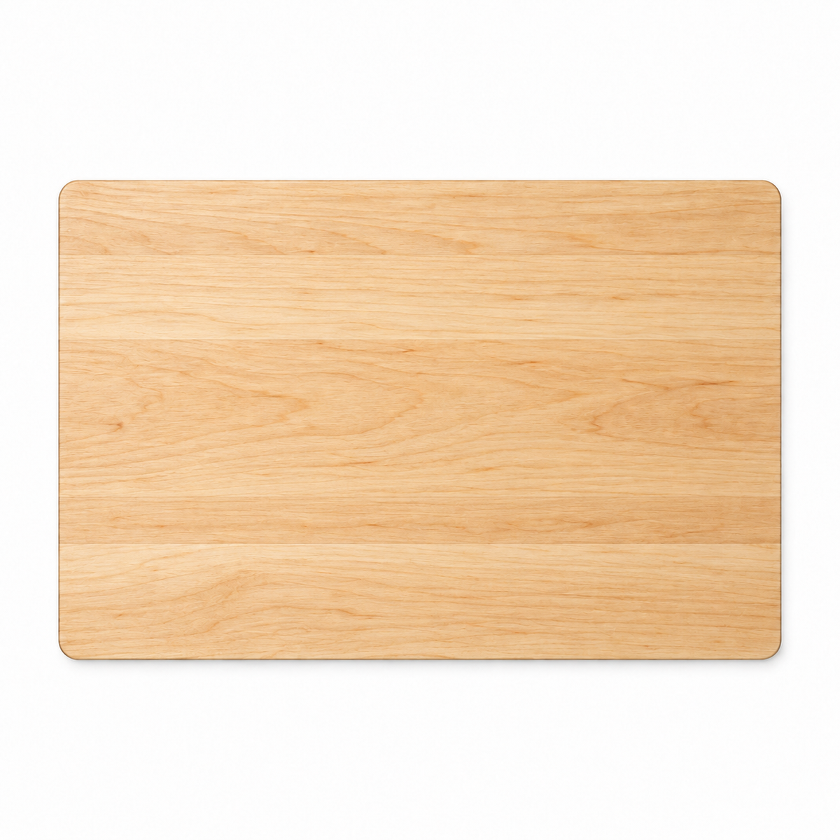 Classic wooden cutting board 18 x 12 in with rounded corners Refine Kitchenware on Tampa Home & Garden Store
