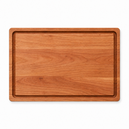 18x12 inch classic wooden cutting board with rounded corners and smooth grain on Tampa Home & Garden Store