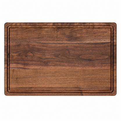 Classic cutting board by Refine Kitchenware, 18x12 in, dark walnut wood on Tampa Home & Garden Store