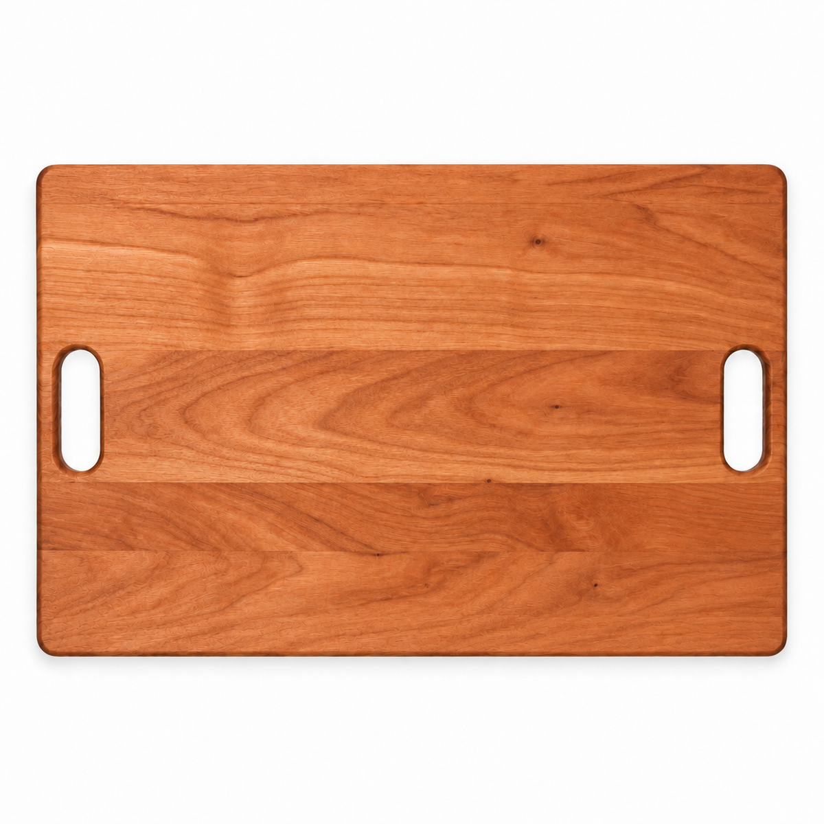 18x12 in Classic Cutting Board by Refine Kitchenware, wooden with oval cutout handles on Tampa Home & Garden Store