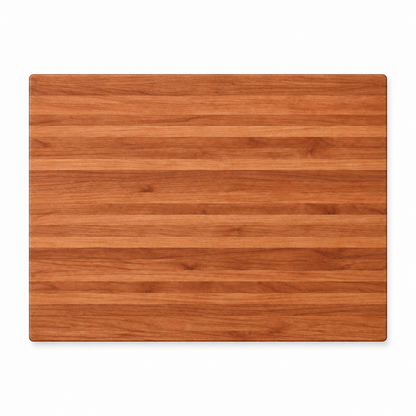 20x15 inch edge grain wooden cutting board with rounded corners on Tampa Home & Garden Store