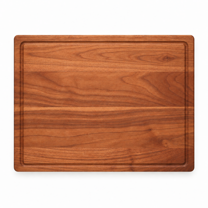 Refine Kitchenware 24x18 wooden cutting board, thick flat-grain with rounded corners on Tampa Home & Garden Store